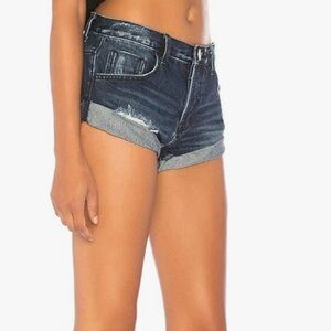 One Teaspoon Lone Star Bandits Relaxed Fit Cutoff Distressed Jean Short Size 26